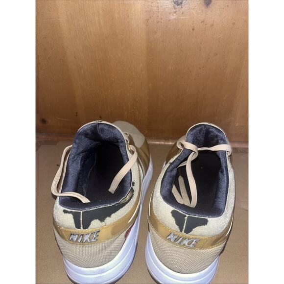 Nike Air Max Zero QS "Metallic Gold -Men Size 12 Us Used - Picture 3 of 5